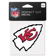 Wincraft decal 10x10cm - NFL Kansas City Chiefs Multi