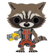 Marvel Guardians Of The Galaxy 2 #10 Rocket Raccoon 10cm Pop! Enamel Pin/Badge