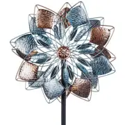 Wind Spinners Outdoor Metal 14.3” Wind Spinners for Yard and Garden Vintage W...