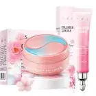 60pcs/box SADOER Sakura Collagen Eye Mask Anti Dark Circles Eyes Bags Removal