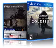Shadow of the Colossus - Replacement PS4 Cover and Case. NO GAME!!