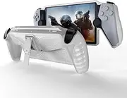 Compatible with PS5 Portal Protective Cover with Stand TPU Shockproof Game Console Sleeve Anti-Scratch Skin Cover for PS5 Portal Accessories