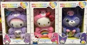 Hello Kitty Cheer Bear 10.5" Care Bear Plush-Collector In Sealed Box - Qty 3