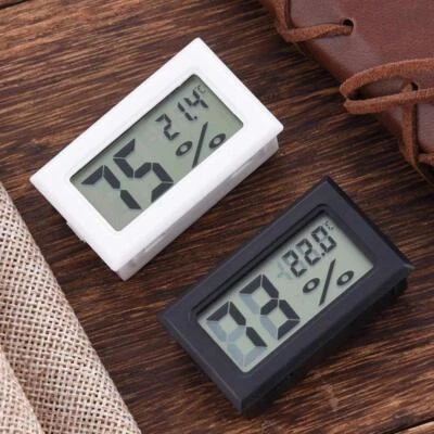 Meter Gauge Thermometer Hygrometer Digital LCD Temperature Humidity D0Q6