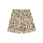 [The Nina Studio] The Nina Studio Animal-print Shorts 42 IT NEUTRALS/BLACK