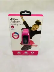 Vivitar KidsTech Action Activity Tracker Watch Calories Distance Step Pink NEW