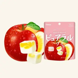 [代多家] ⚡️現貨 日本 卡巴亞 KABAYA 雙層夾心軟糖 果立方水果軟糖 Pureral軟糖 葡萄 蘋果 58g