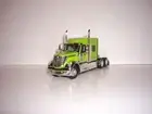 DCP FIRST GEAR 1/64 LIME GREEN INTERNATIONAL LONESTAR WITH MID-ROOF SLEEPER