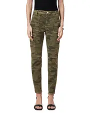Allsaints Duran Skinny Camo Cargo Pants