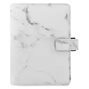 Filofax Patterns Personal Organiser Diary Planner Notepad Faux Leather Marble