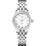 【MIDO 美度】官方授權 BARONCELLI 羅馬機械女錶-25MM(M0390071101300)