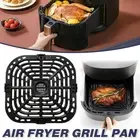 Air Fryer Accessories Set Steamer Sheet Grease Trap Grill Pan for Cooking