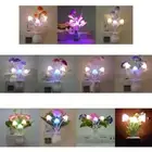 Lamp 3D Light Colorful Little Night Light LED Mushroom Night Lights For EU Plug