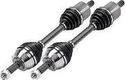 2 X Front Left & Right CV Axle Assembly Compatible With Jeep Compass Renegade 2017-2019 2.4L