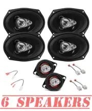 Boss Audio 6x9" 400 Watt 3-Way Doors & Dash speakers for 2009-22 RAM 1500 Pickup