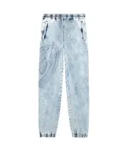 Diesel D-Lab Tapered Track Jeans XXL light blue