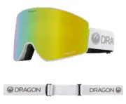 Dragon PXV2 Carrara Lumalens Gold Ion/Amber Snow Goggle NIB NEW 2021
