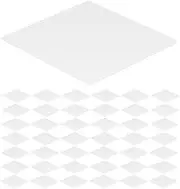 DOITOOL 200 Pcs DIY Quilting Templates: Rhombus DIY Patchwork Paper Templates for Quilting - Reusable Paper Pieces for Sewing & Clothing Crafts