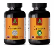 Immune boost - ANTI WRINKLE - GRAVIOLA 2B COMBO - graviola powder bulk