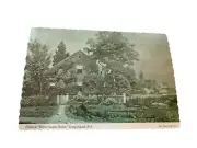 Historic home sweet home Long Island john Payne new york vintage postcard