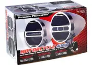 Power Acoustic MCS-22C - Motorcycle Handlebar Amplified Bluetooth Speaker