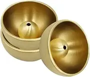 3 Sets Doorbell Wind Chime Accessories Craft Bells Shopkeepers Bell Shopkeepers Door Chimes Replacement Doorbell Parts Replacement Accessories Decorative Door Hangers Copper Golden