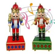 Nutcracker Soldier 10" with Music Box Christmas Decorations Christmas Ornaments