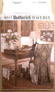 Butterick Waverly Pattern Office, Window, Room Accessories