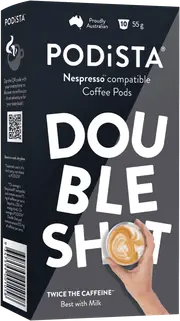 PODiSTA Double Shot Coffee Pod