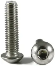 Button Head Socket Cap Screw Stainless Steel Screws UNC 5-40 x 1/2 Qty 50