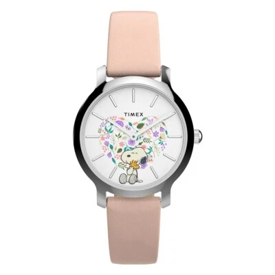 Timex Transcend x Peanuts Snoopy Floral Bloom 34mm Ladies Watch TW2W85100