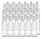 Home Brew Ohio 6 Gallon Bottle Set: Clear Claret/Bordeaux (36 Bottles)