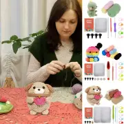 Beginners Crochet Kit Complete Crochet Knitting Animal Kit Adorable EmAbI