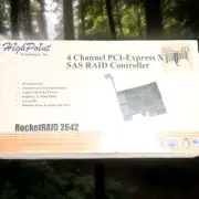High Point Technologies Inc. 4 Channel PCI Express X4 SAS RAID Controller Rocket