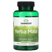 Swanson, Yerba Mate, 125 mg, 120 Capsules