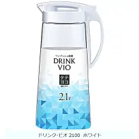 在飛比找Yahoo!奇摩拍賣優惠-日本ASVEL 2.1L 立臥式耐熱冷水壺 DRINK VI