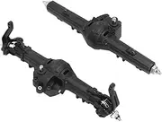 Rock Crawler Axle for HG P401/P402/P601 1/10 Axle Crawler RC Car Truck Parts Front Rear Black Gear Set