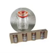 Grant Howard Old Fashion Spice Jar, Set of 4