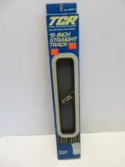 Tyco TCR Slot Car Track 15" Straight Track (2 in the Box) MIB NEW