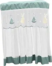 Outanaya Washing Machine Cover Polyester Dust Protector for Washer Dryer Home Laundry Accessory
