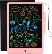 LCD Writing Tablet for Kids Doodle Board with Bag, Electronic Digital Colorful S