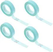 AUTSUPPL 8rolls Double Sided Hair Extension Tape Flexible Adhesive Strips for Wigs Non-damaging Lightweight for Everyday Use Hair Extension Supplies