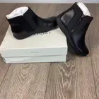 ROCKPORT Tessie Bootie Womans Black Flat Boots Zippper US 6 W
