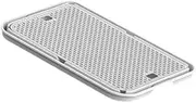 STARTIST Cat Litter Tray Mat, Detachable Non Slip Litter Trapping Mat, Cat Litter Pad for Indoor Cats, Light Gray