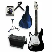 Axiom Discovery Beginner Electric Guitar Pack Bla