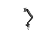 Goobay 43-81cm Single Monitor Mount w Gas Spring TV Monitor Holder Stand Black