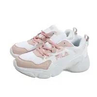 在飛比找森森購物網優惠-FILA 運動鞋 慢跑鞋 女鞋 白/粉紅 5-J329Y-1