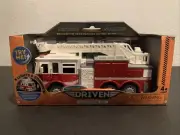DRIVEN by Battat — Micro Fire Truck — Mini Red Toy Fire Truck with Lights & S...