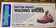 hodgman bantam weight wading shoes size 5 womens