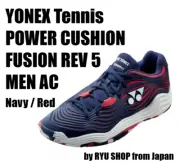 YONEX Tennis Shoes POWER CUSHION FUSION REV 5 MEN AC SHTF5MACY 097 Navy / Red